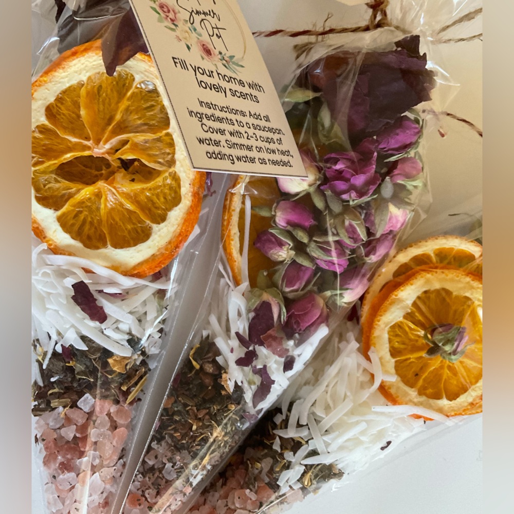 Stop & smell the roses simmer pot mix. - Picture 1 of 4